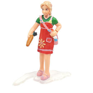 Schleich Girl w/ Carrot Figurine (2011)